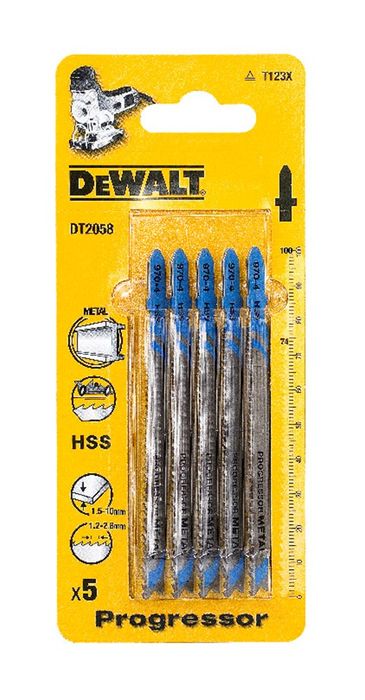 DeWALT Decoupeerzaagblad HSS Progressor voor DeWALT Decoupeerzaagblad HSS Progressor voor
