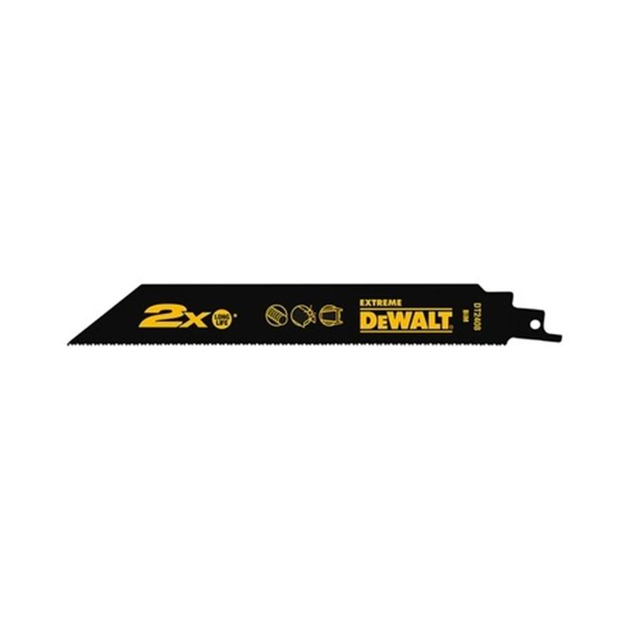 DeWALT Reciprozaagblad 2X BiM 152x4,2mm, hout DeWALT Reciprozaagblad 2X BiM 152x4,2mm, hout