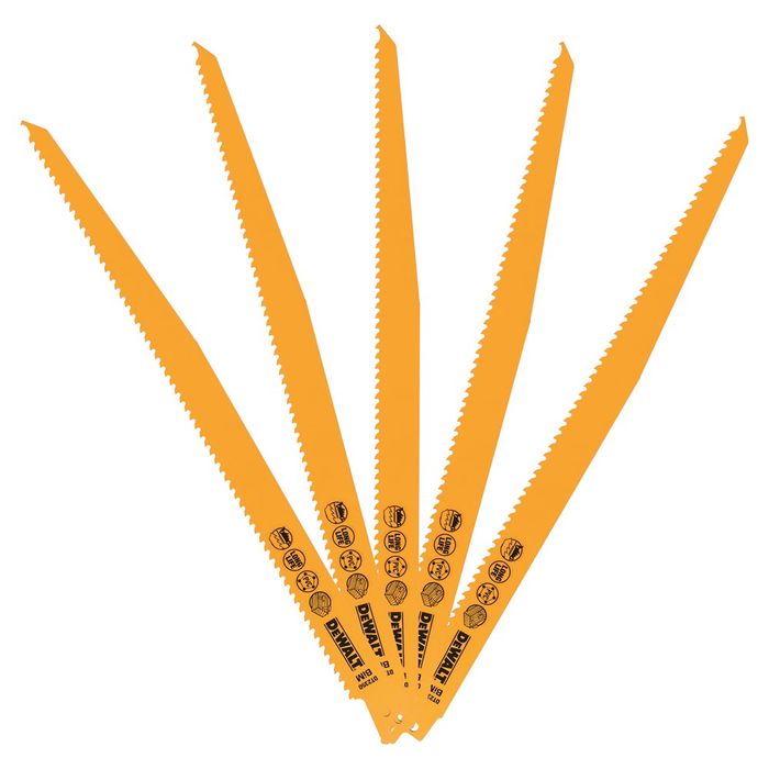 DeWALT Reciprozaagblad BiM 305x3,6-5,1mm hout DeWALT Reciprozaagblad BiM 305x3,6-5,1mm hout