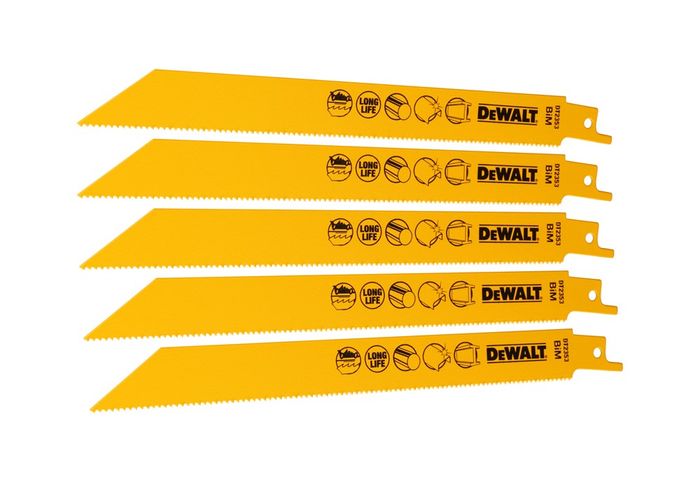 DeWALT Reciprozaagblad BiM 203x1,8mm ferro- en