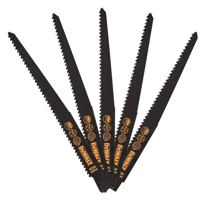DeWALT Reciprozaagblad HCS 228x4,2mm hout en