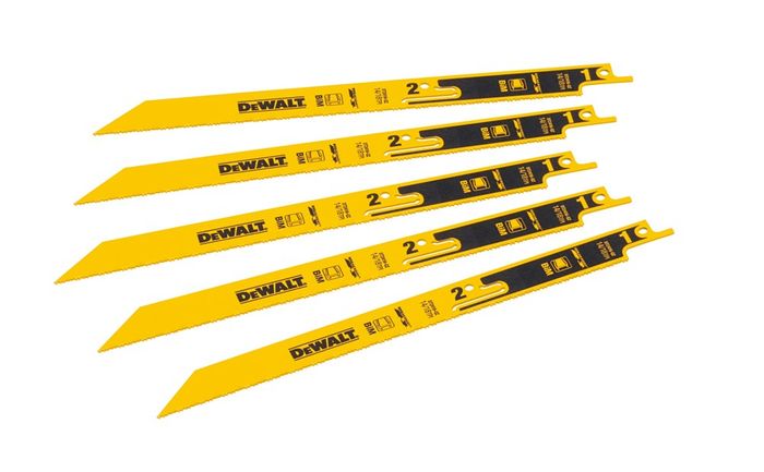 DeWALT 230mm Afbreek reciprozaagbladen 14 18
