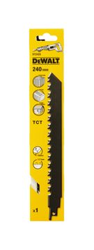 DeWALT Reciprozaagblad HM 240x12,7mm,