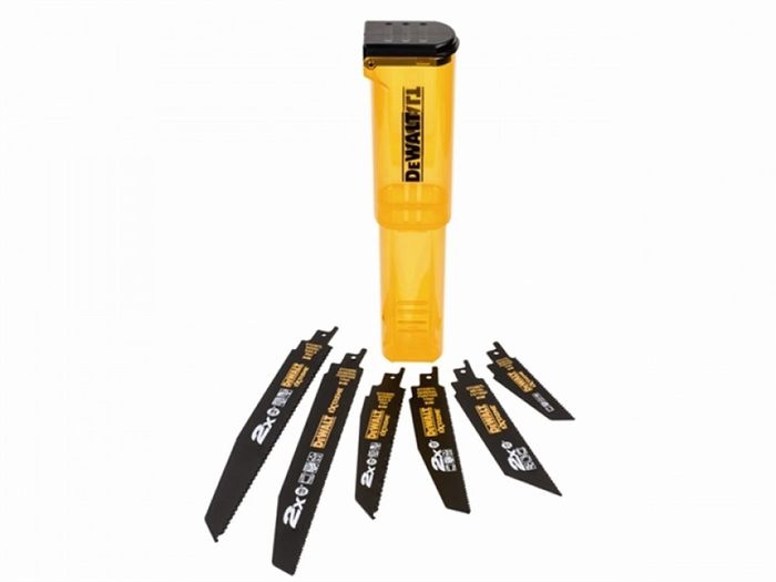 DeWALT 6-delige set 2X BiM reciprozaagbladen