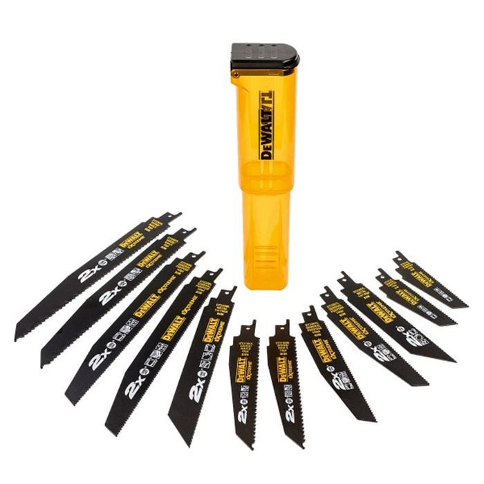 DeWALT 12-delige set 2X BiM reciprozaagbladen DeWALT 12-delige set 2X BiM reciprozaagbladen