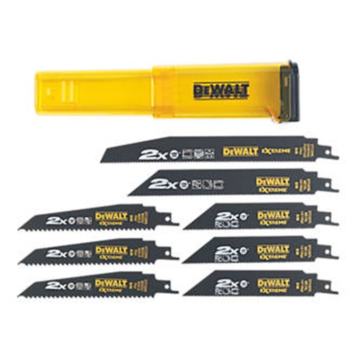 DeWALT 8-delige set 2X BiM reciprozaagbladen