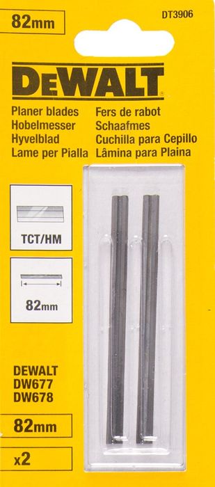 DeWALT Schaafmessen HM, 82mm (DW677 678 680) DeWALT Schaafmessen HM, 82mm (DW677 678 680)