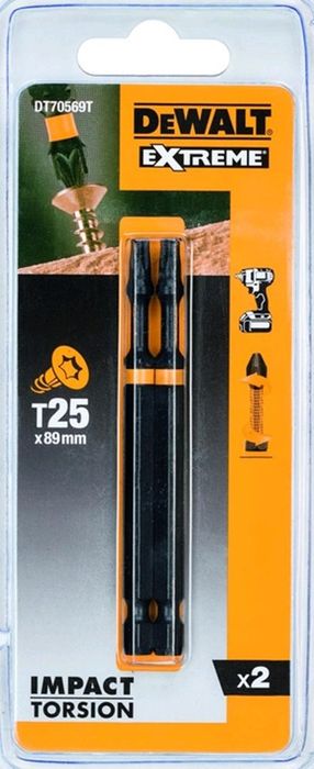 DeWALT IMPACT Torsion 85mm Tx25 DeWALT IMPACT Torsion 85mm Tx25