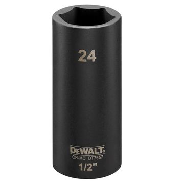 DeWALT Impact dop 24mm 1 2 (Lang)