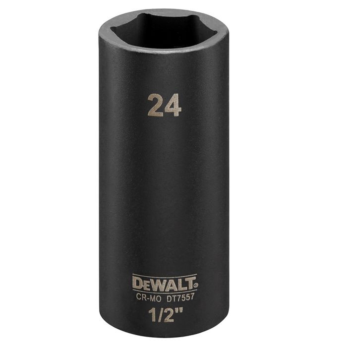 DeWALT Impact dop 24mm 1 2 (Lang) DeWALT Impact dop 24mm 1 2 (Lang)