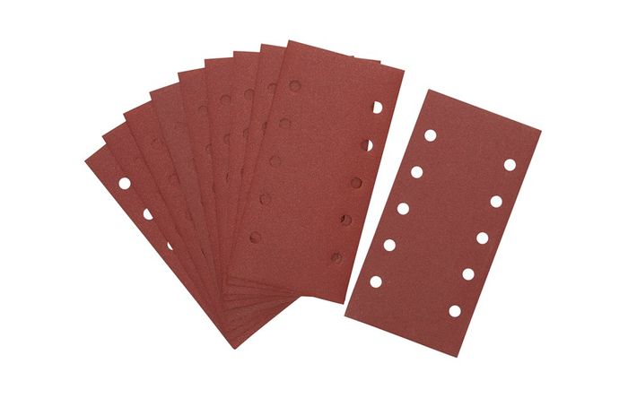 DeWALT Schuurpapier 1 2, 115x228mm, velcro, 10