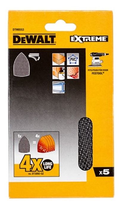 DeWALT Mesh schuurgaas 100x150mm K80