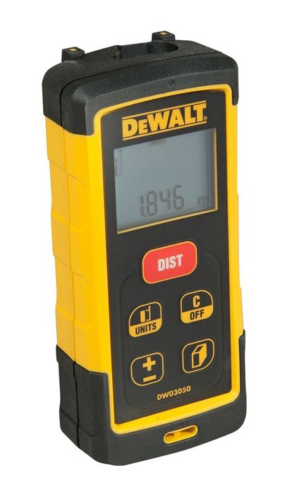 DeWALT Digitale afstandsmeter 50m DeWALT Digitale afstandsmeter 50m