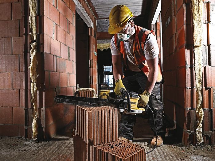 DeWALT 1700 W Alligatorzaag met zwaardlengte