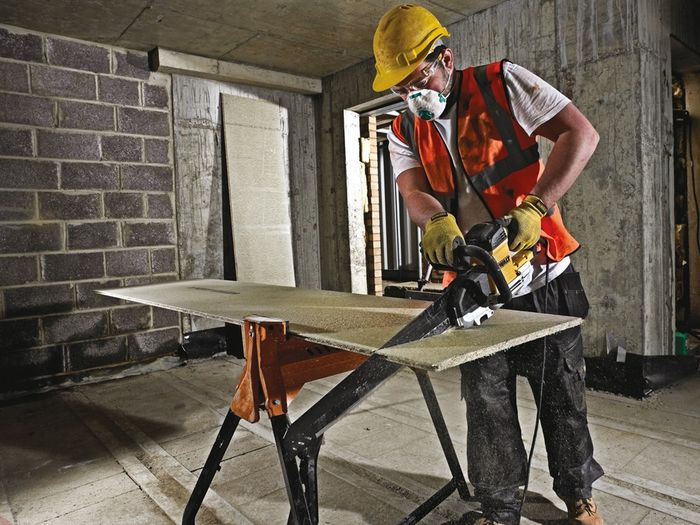DeWALT 1700 W Alligatorzaag met zwaardlengte