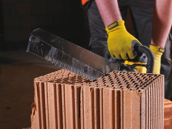 DeWALT 1700 W Alligatorzaag met zwaardlengte