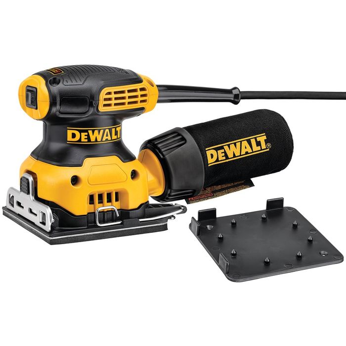 DeWALT 230W Vlakschuurmachine 1 4 vel - lage