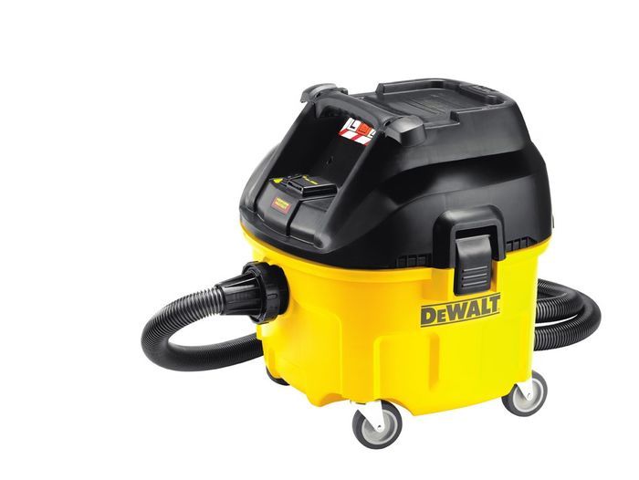 DeWALT 1400W 30L L-Klasse bouwstofzuiger nat & DeWALT 1400W 30L L-Klasse bouwstofzuiger nat &
