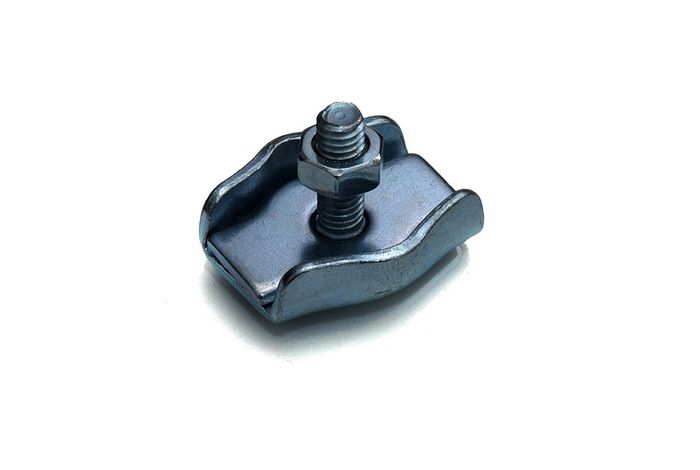 DX Kabelklem Simplex 6mm inox