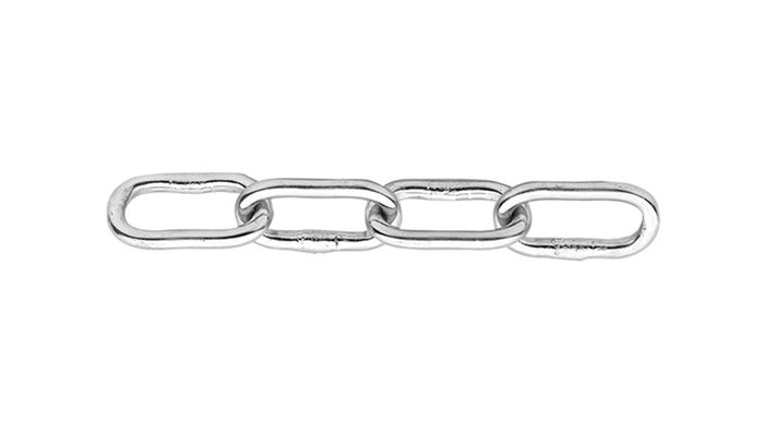 DX M GENOVESEKETTING 5MM VERZINKT DX M GENOVESEKETTING 5MM VERZINKT