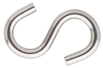 DX Shak 6 Izl / S-Haak 6Mm Rvs Per St.