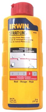Irwin Strait-Line Markeerpoeder 227 Gr - Rood
