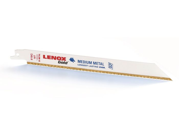 Lenox Recip Gold 824G 203 X 19 X 0,9 Mm 24Tpi Lenox Recip Gold 824G 203 X 19 X 0,9 Mm 24Tpi