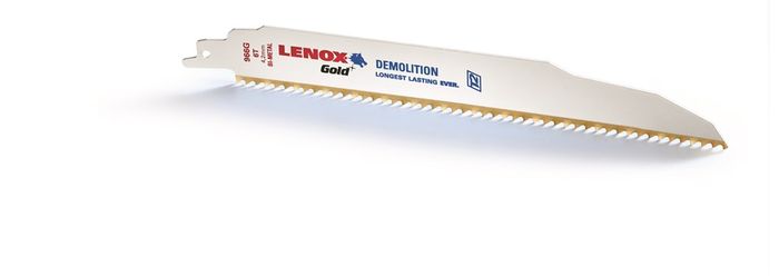 Lenox Recip Gold 966G 229 X 22 X 1,6 Mm 6 Lenox Recip Gold 966G 229 X 22 X 1,6 Mm 6