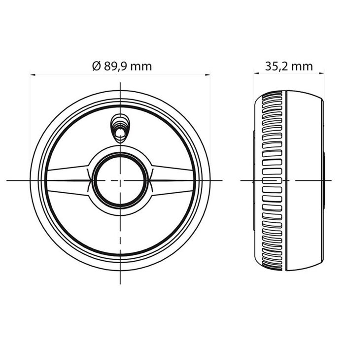 AngelEye by FireAngel Rookmelder Optisch 5J 1X9V Duo