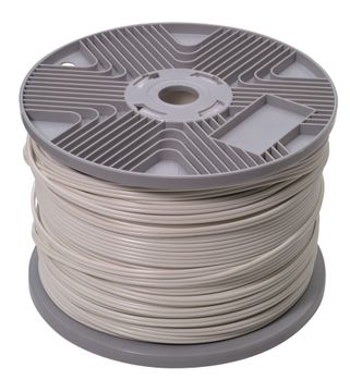 Profile Per Meter Audiokabel 2X0.75 Wit(Rol