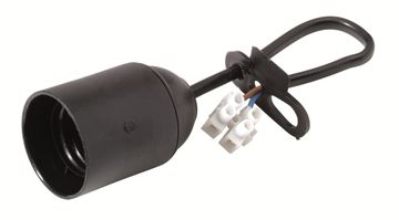 Profile Verhuisfitting E27 Zwart 3St