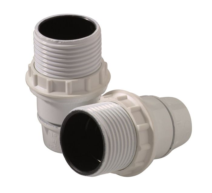 Profile Fitting + ring (2 st.) Wit Profile Fitting + ring (2 st.) Wit