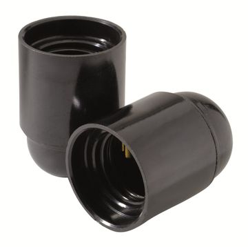 Profile FITTING E27 ZWART 2ST