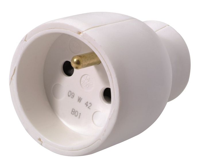 Legrand Tegenstekker 2P+A Wit
