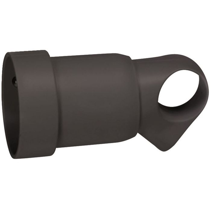 Legrand Tegenstekker Met Oog 2P+A Zwart Legrand Tegenstekker Met Oog 2P+A Zwart
