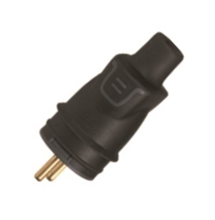 Legrand Stekker Rubber Ip44 2P+A Legrand Stekker Rubber Ip44 2P+A