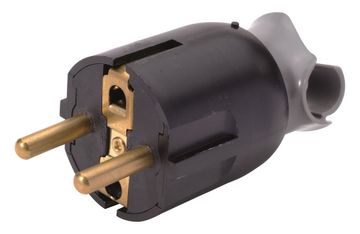 Legrand Stekker Orientatie Kabel 2P+A Zwart