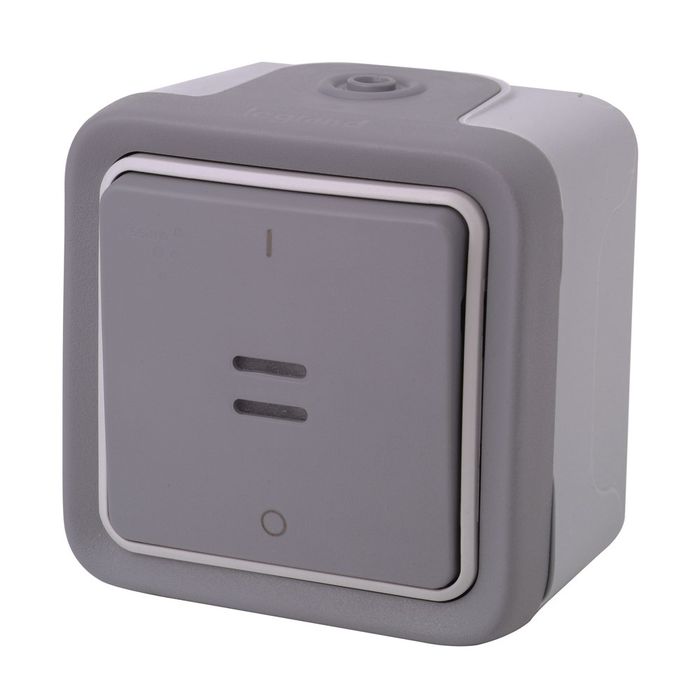 Legrand SCHAKELAAR 2P +VERKL PLEXO GRI LEGRAND Legrand SCHAKELAAR 2P +VERKL PLEXO GRI LEGRAND