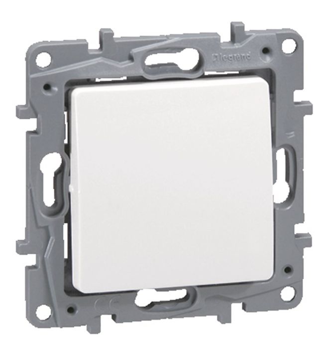 Legrand Drukknop No-Ng Niloe Wit