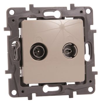 Legrand Stopcontact Tv/Fm Niloe Creme