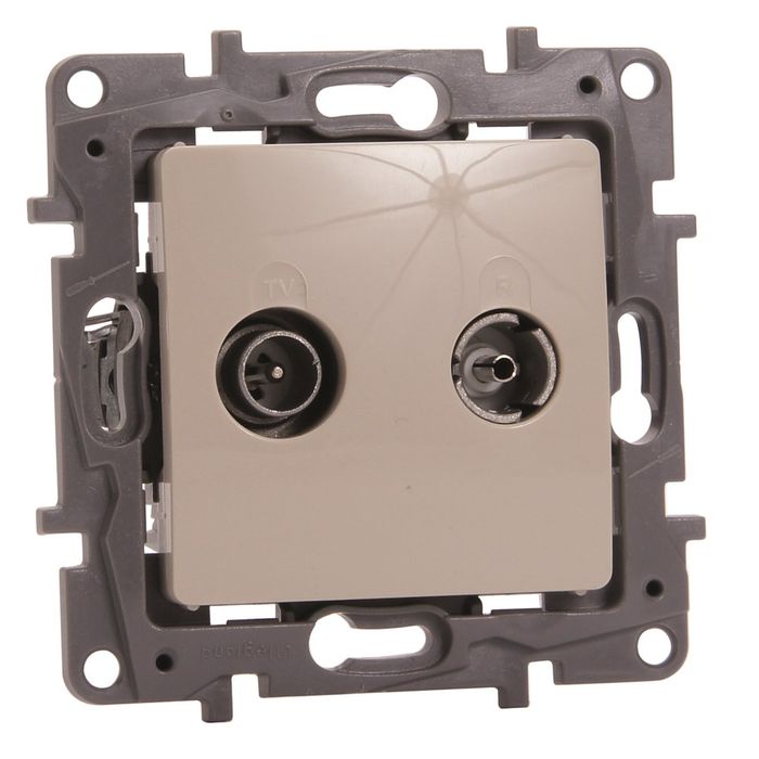 Legrand Stopcontact Tv/Fm Niloe Creme Legrand Stopcontact Tv/Fm Niloe Creme