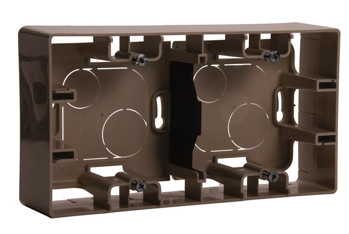 Legrand Opbouwkader 2M Vert/Hor Niloe Creme Legrand Opbouwkader 2M Vert/Hor Niloe Creme
