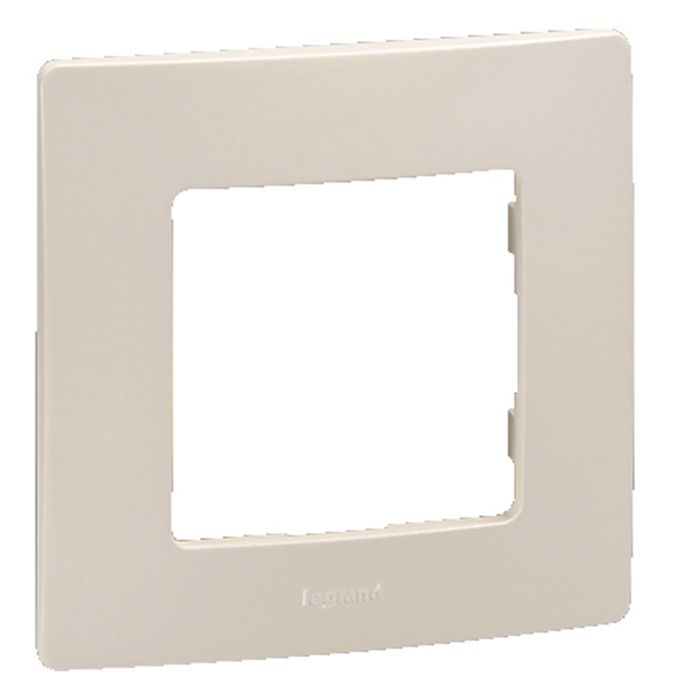 Legrand Afdekplaat 1V Niloe Creme