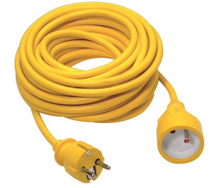 Profile Verlengsnoer 10M Geel 3G1.5~502401115 Profile Verlengsnoer 10M Geel 3G1.5~502401115