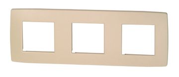 Niko Afdekplaat 3V Hor Original Cream