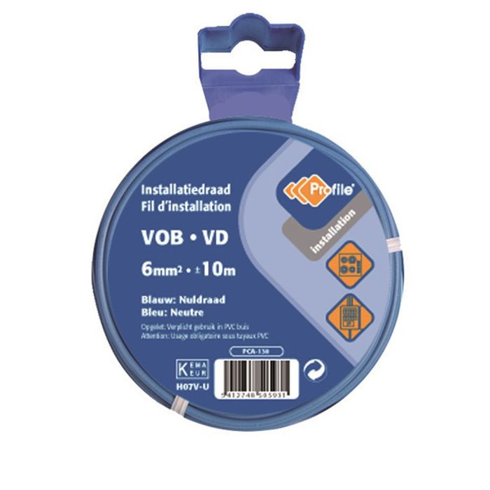 Profile Vob 6Mm Blauw 10M Blister~790410353 Profile Vob 6Mm Blauw 10M Blister~790410353