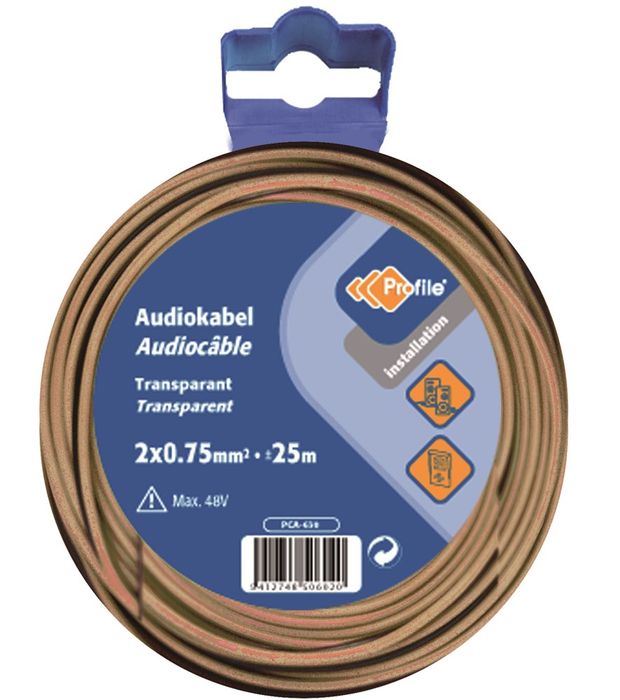 Profile Audiocable 2X0.75 Trans 10M Bl~790410460 Profile Audiocable 2X0.75 Trans 10M Bl~790410460