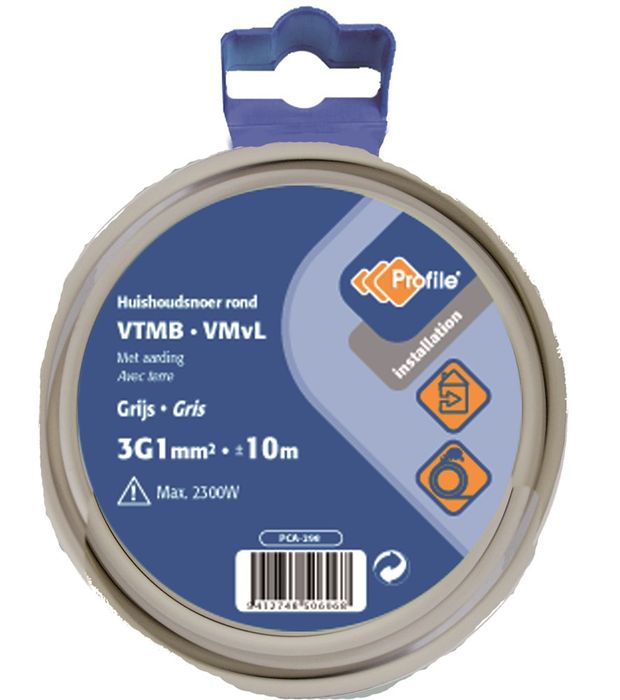 Profile Vtmb 3G1 Grijs 10M Blister~790410563 Profile Vtmb 3G1 Grijs 10M Blister~790410563