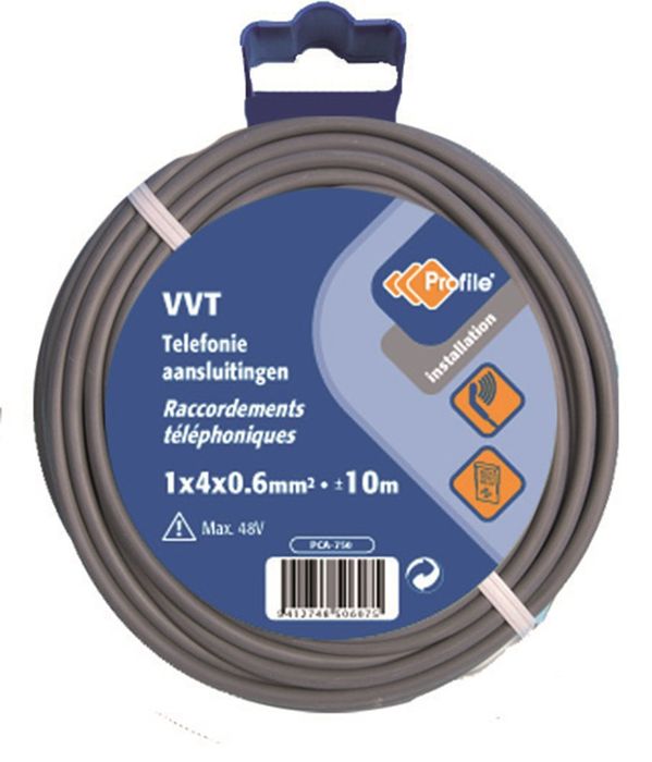 Profile Vvt 1X4X0,6 Telef 25M Blister Profile Vvt 1X4X0,6 Telef 25M Blister