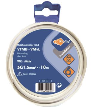 Profile Vtmb 3G1.5 Wit 10M Blister~790410681